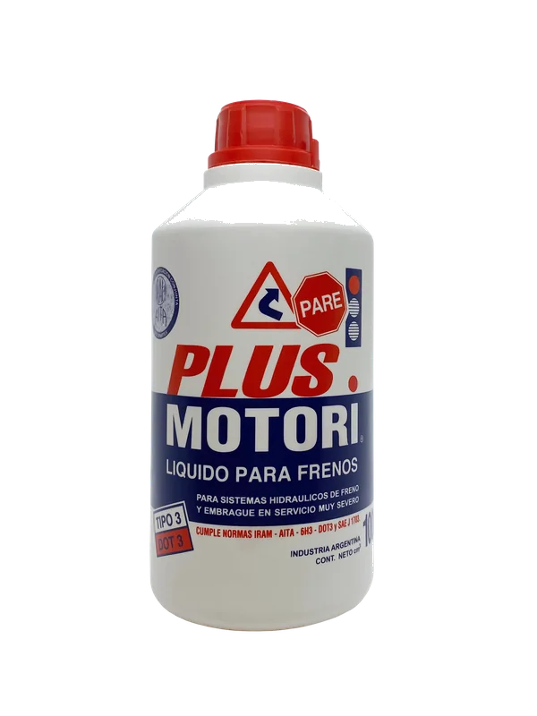 Líquido de frenos DOT 3 Plus Motori